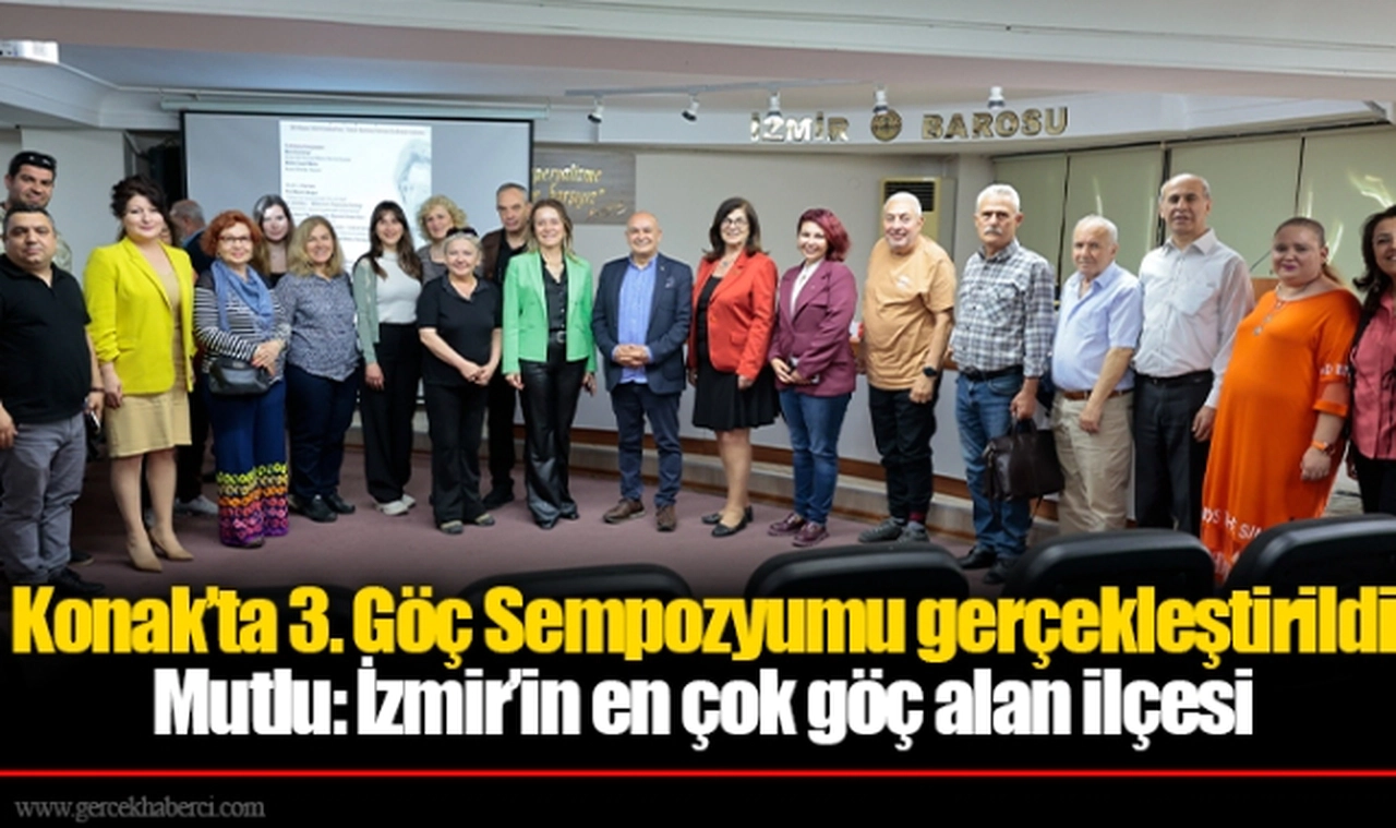 Konak’ta 3. Göç Sempozyumu gerçekleştirildi
