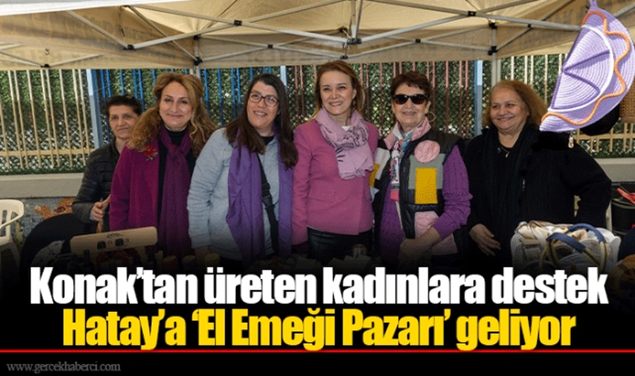 Konak’tan üreten kadınlara destek