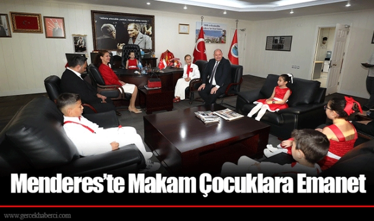 Menderes’te Makam Çocuklara Emanet