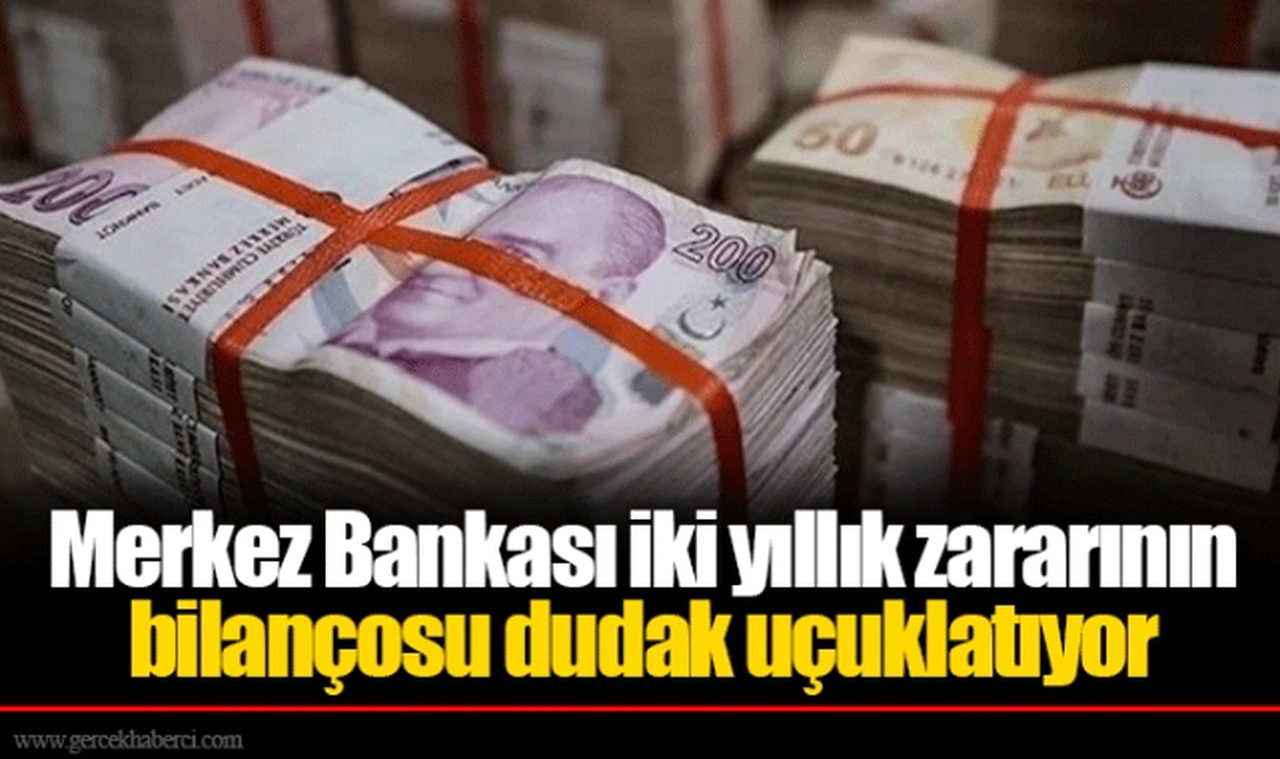 Merkez Bankası iki yıllık zararının bilançosu dudak uçuklatıyor