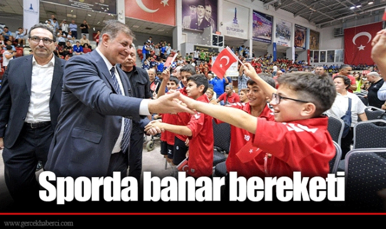 Sporda bahar bereketi