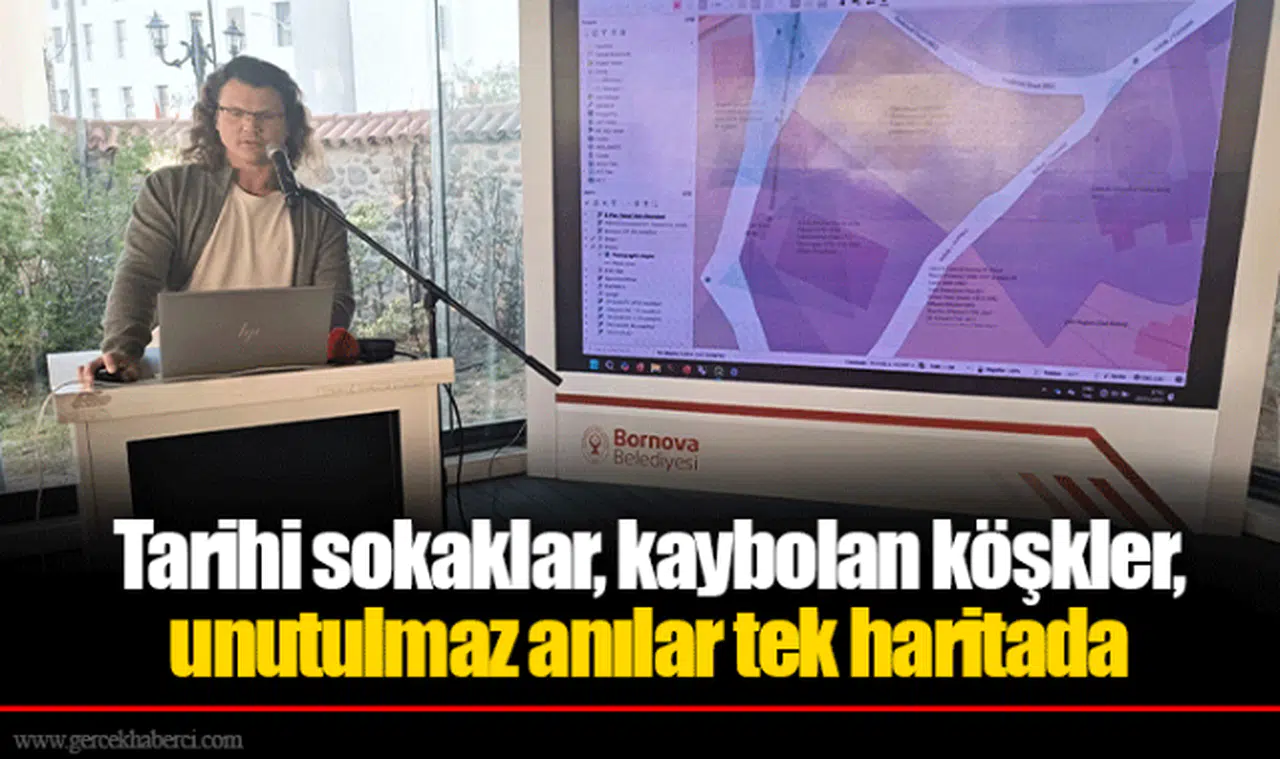 Tarihi sokaklar, kaybolan köşkler, unutulmaz anılar tek haritada