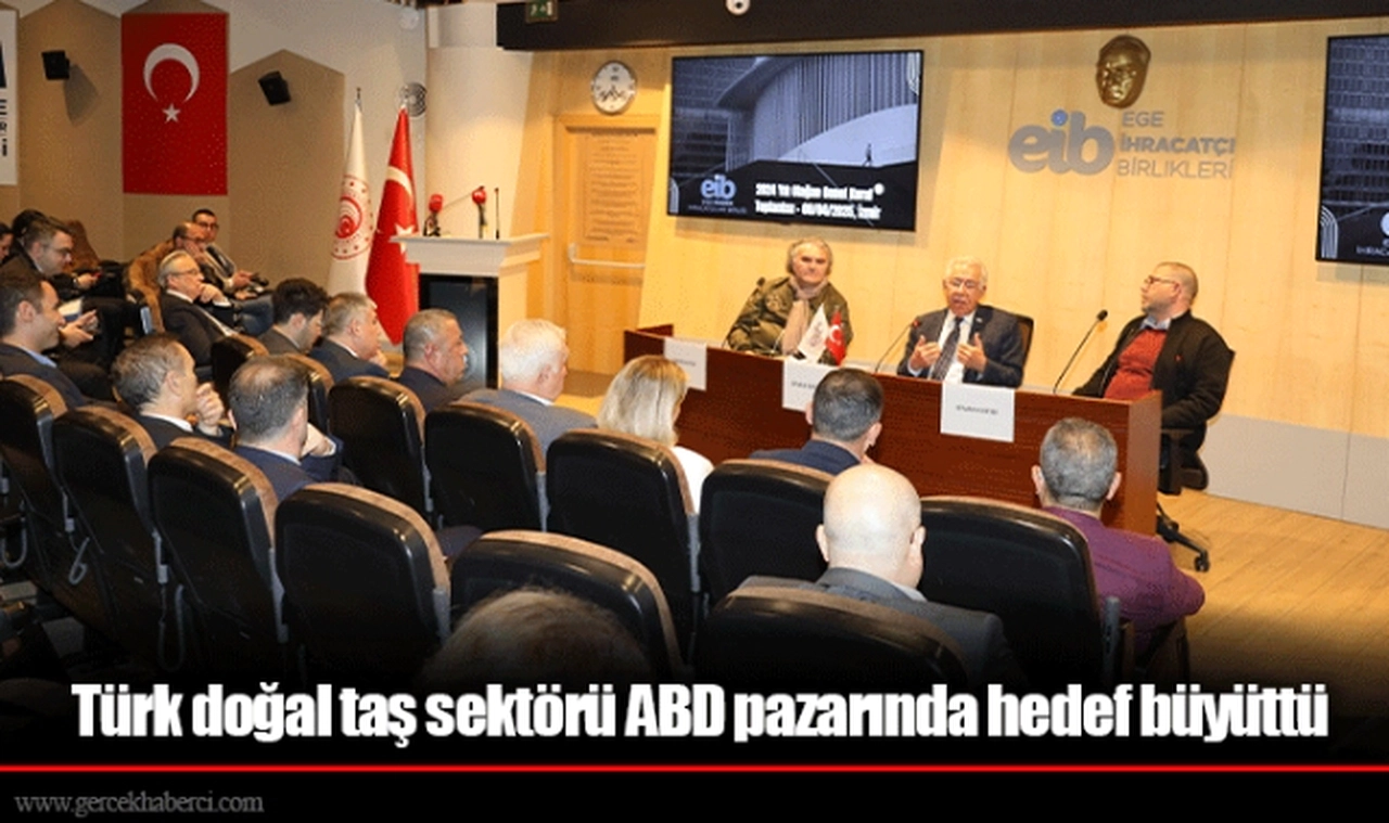 Türk doğal taş sektörü ABD pazarında hedef büyüttü