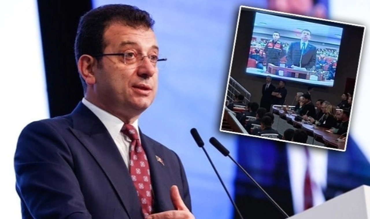 Tutuklu Ekrem İmamoğlu'nun mahkemeden ilk fotoğrafı paylaşıldı