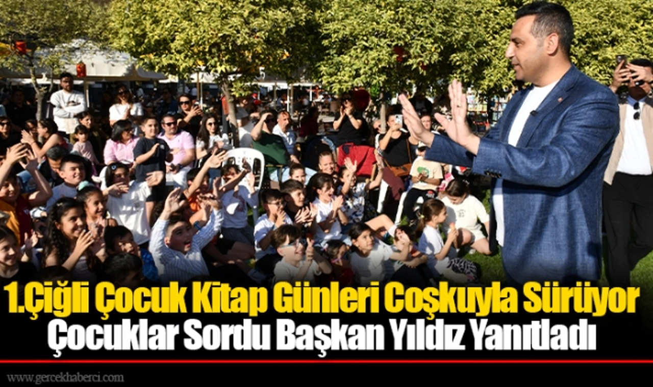1.Çiğli Çocuk Kitap Günleri Coşkuyla Sürüyor