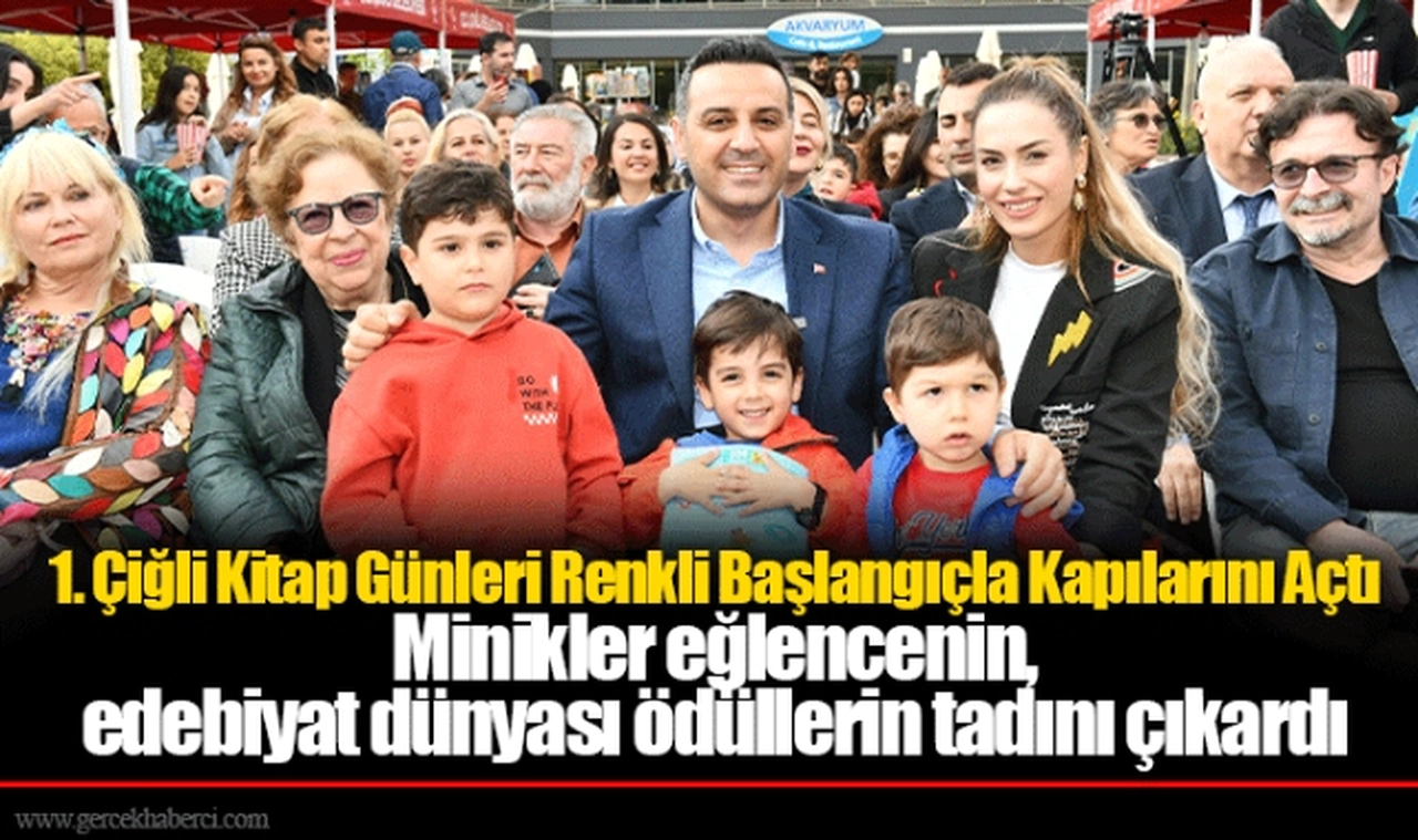 1. Çiğli Kitap Günleri Renkli Başlangıçla Kapılarını Açtı