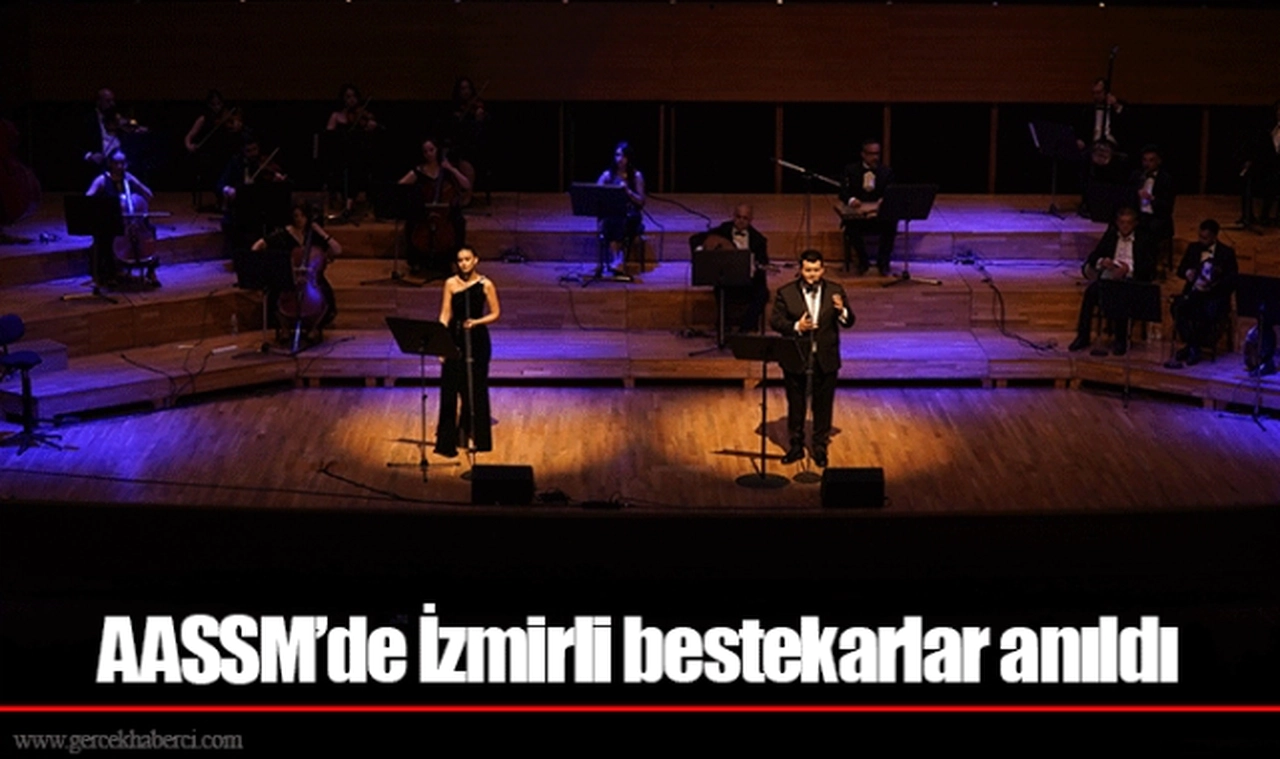 AASSM’de İzmirli bestekarlar anıldı