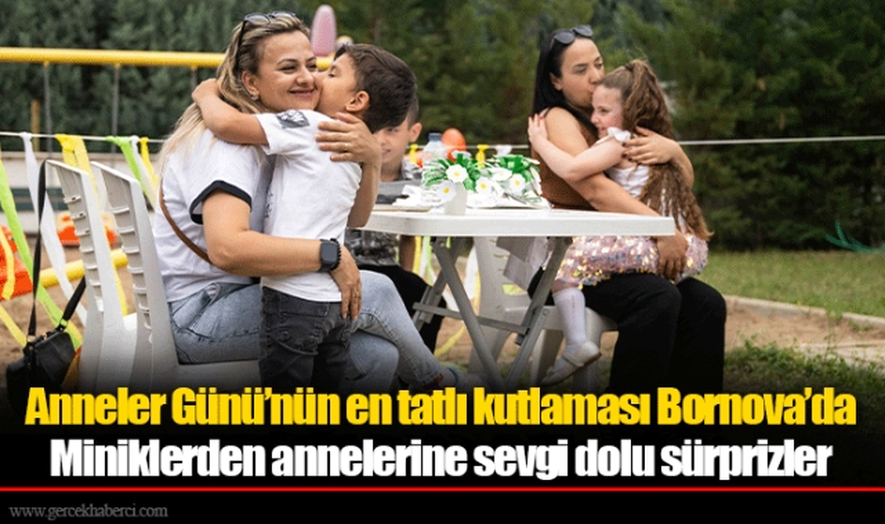 Anneler Günü’nün en tatlı kutlaması Bornova’da