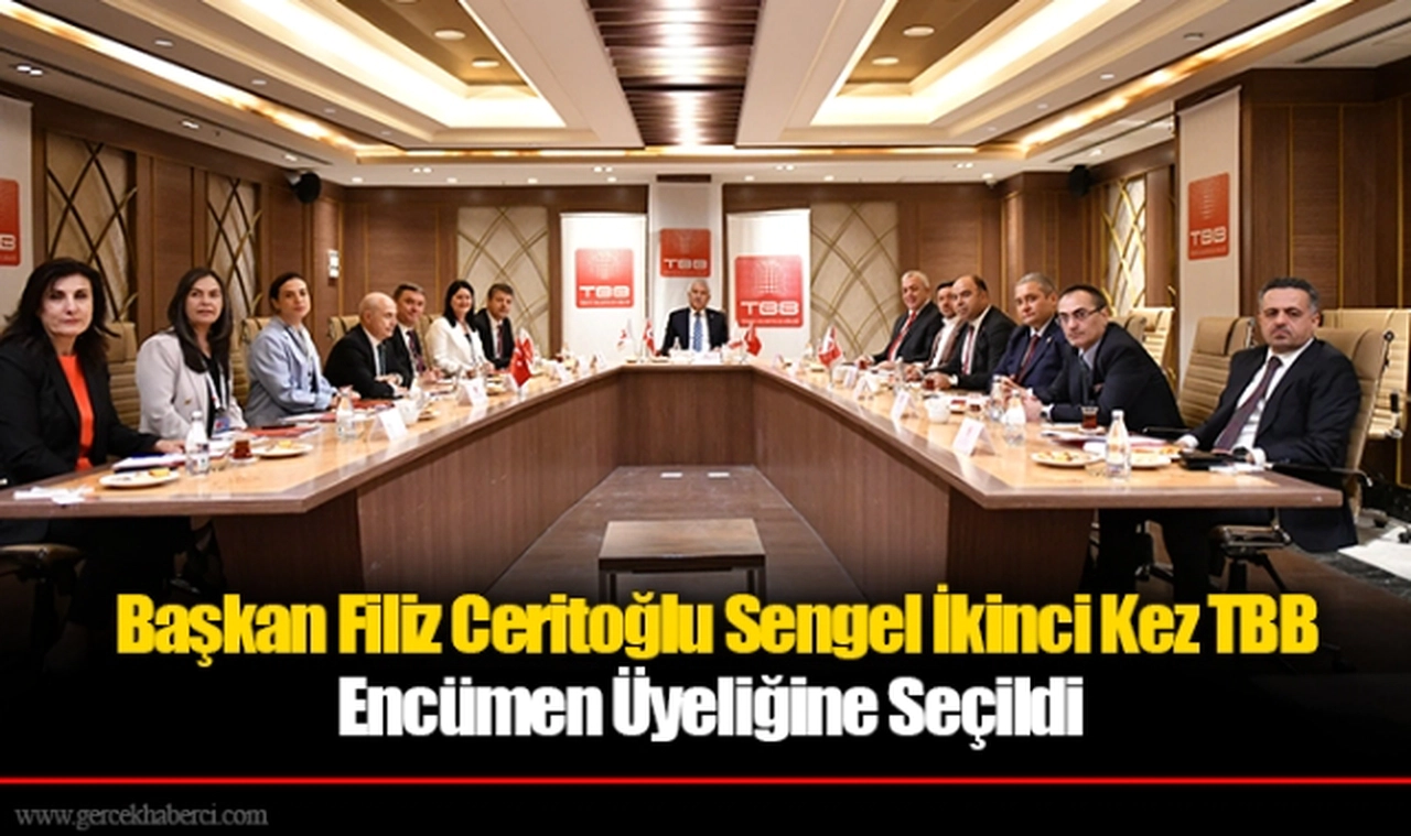 Başkan Filiz Ceritoğlu Sengel İkinci Kez TBB Encümen Üyeliğine Seçildi