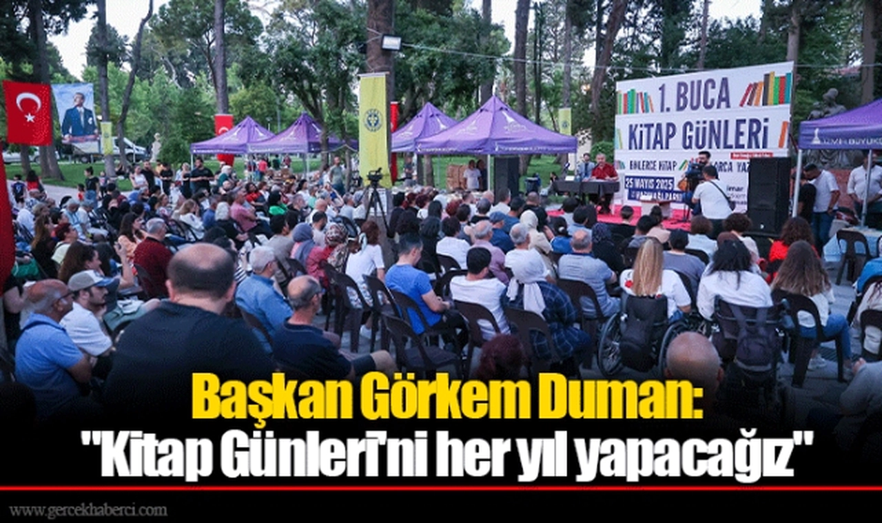 Başkan Görkem Duman: "Kitap Günleri'ni her yıl yapacağız"