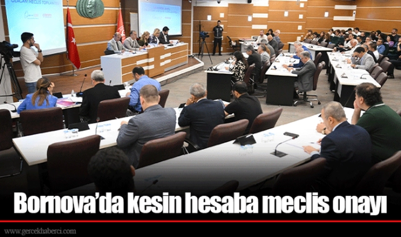 Bornova’da kesin hesaba meclis onayı