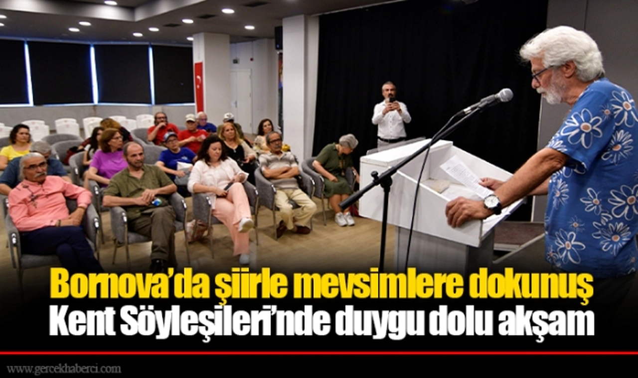 Bornova’da şiirle mevsimlere dokunuş