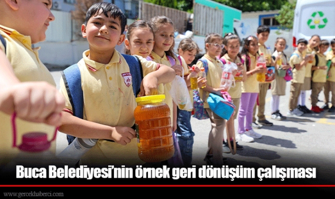 Buca Belediyesi’nin örnek geri dönüşüm çalışması
