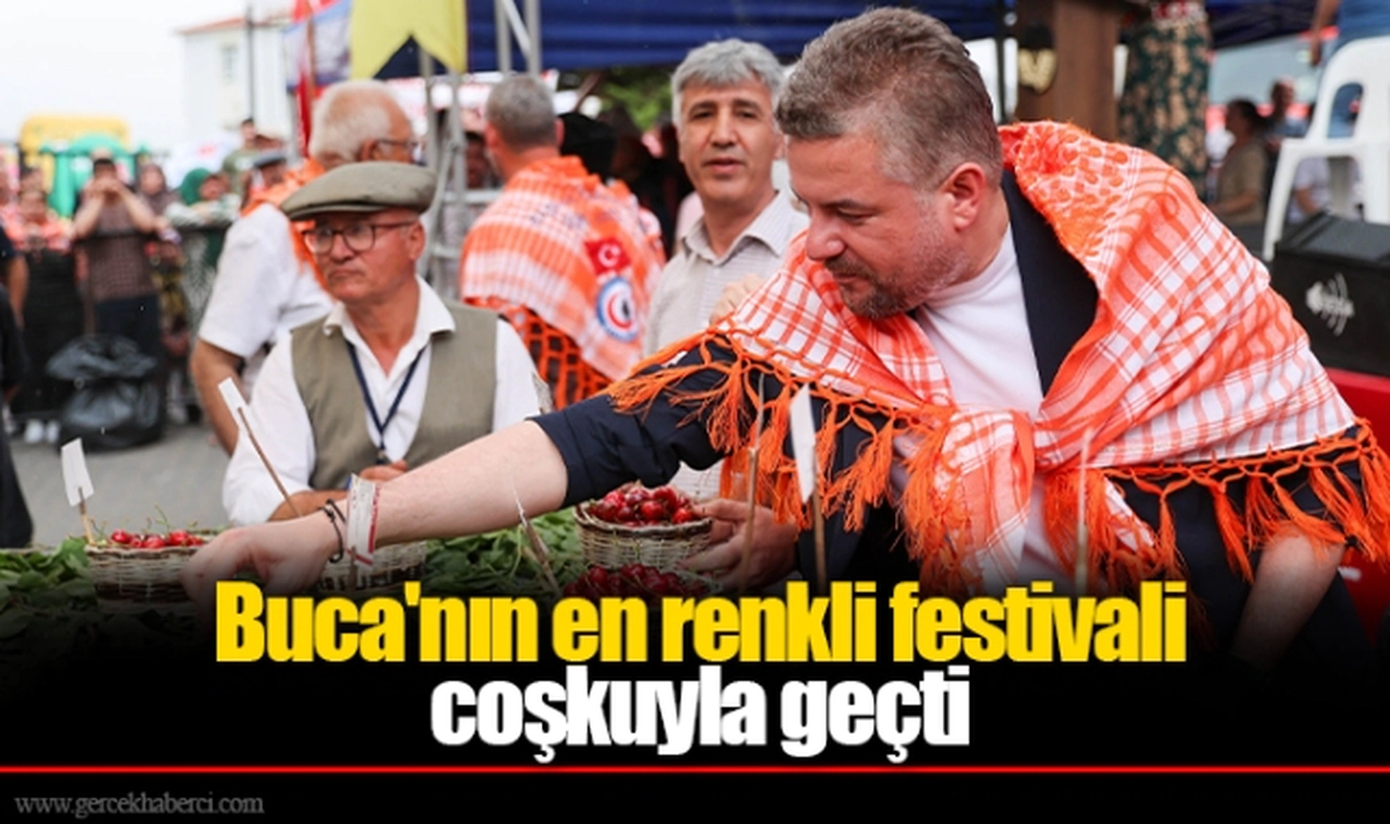 Buca'nın en renkli festivali coşkuyla geçti