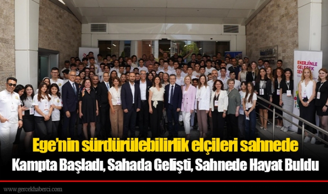 Ege’nin sürdürülebilirlik elçileri sahnede