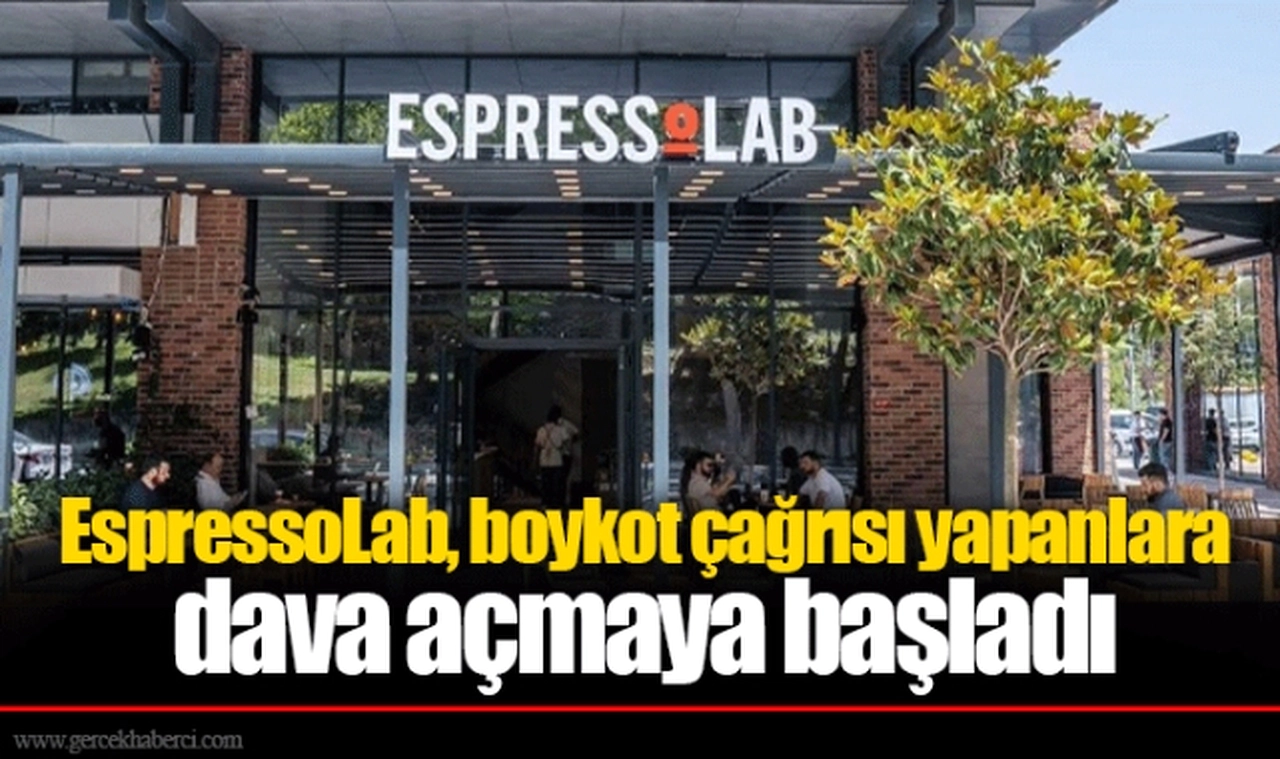 EspressoLab, boykot çağrısı yapanlara dava açmaya başladı