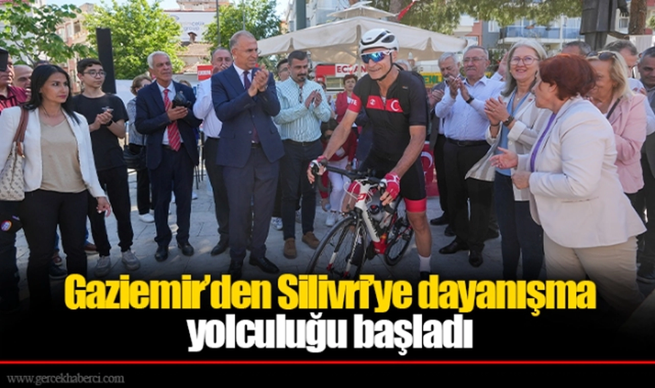 Gaziemir’den Silivri’ye dayanışma yolculuğu başladı