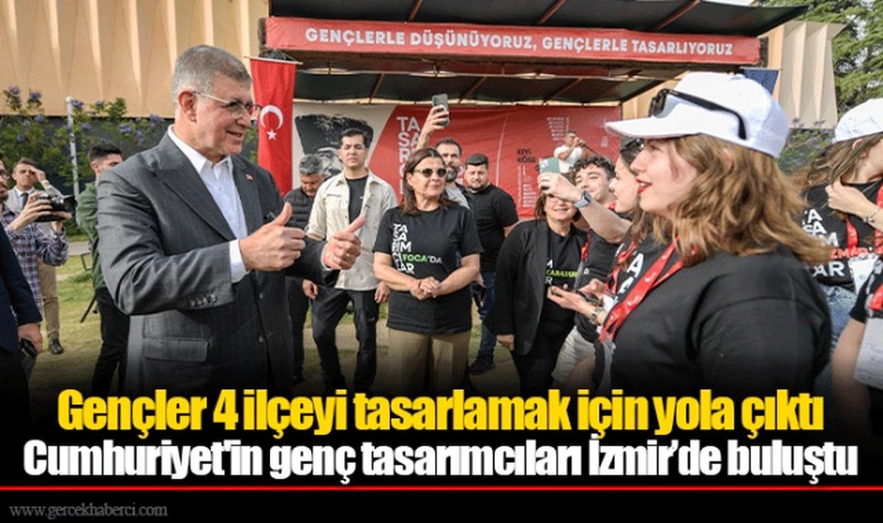 Gençler 4 ilçeyi tasarlamak için yola çıktı