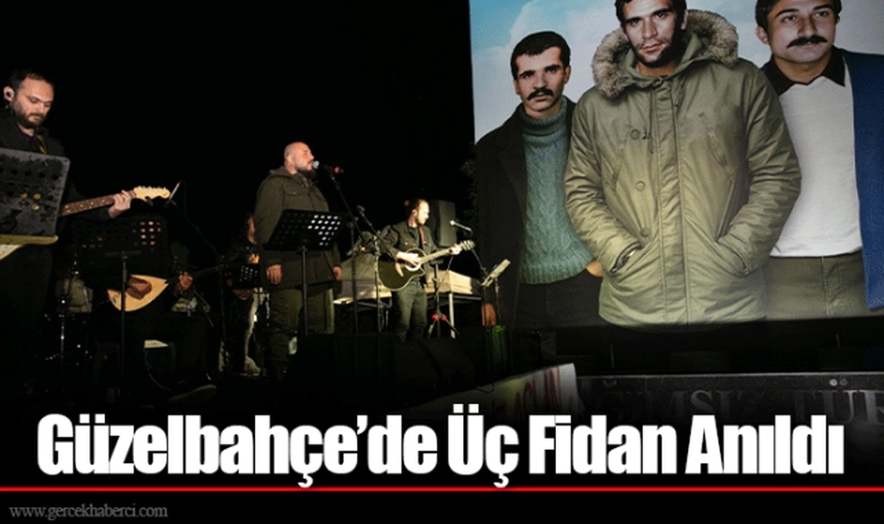 Güzelbahçe’de Üç Fidan Anıldı