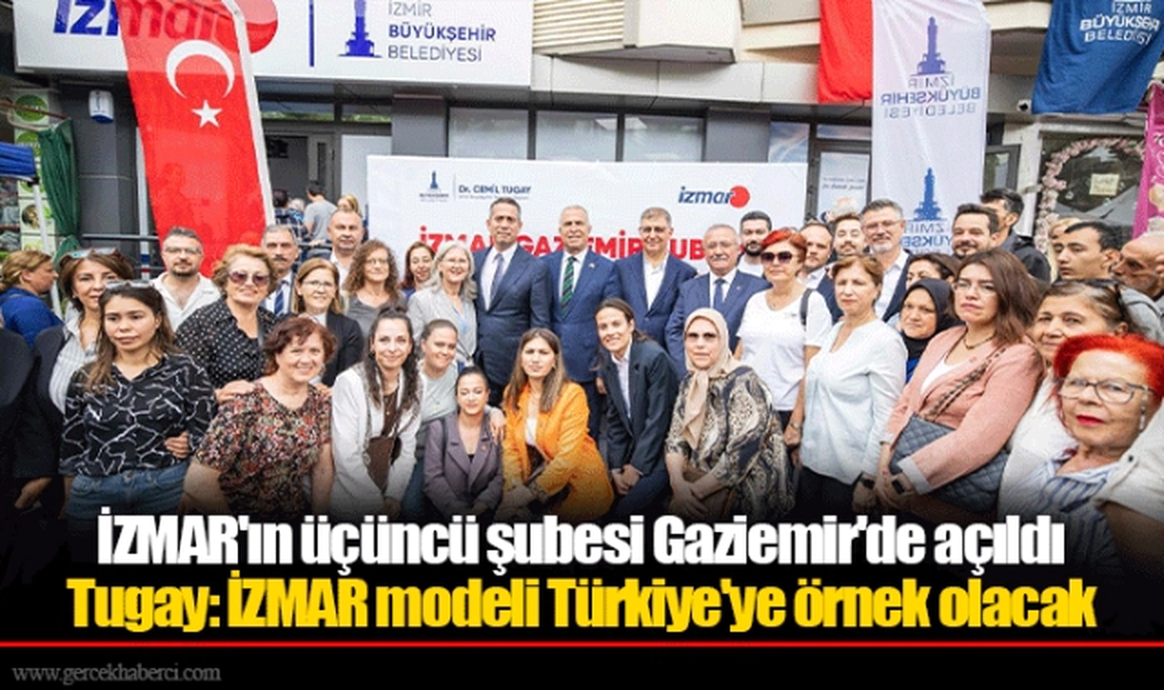 İZMAR'ın üçüncü şubesi Gaziemir'de açıldı
