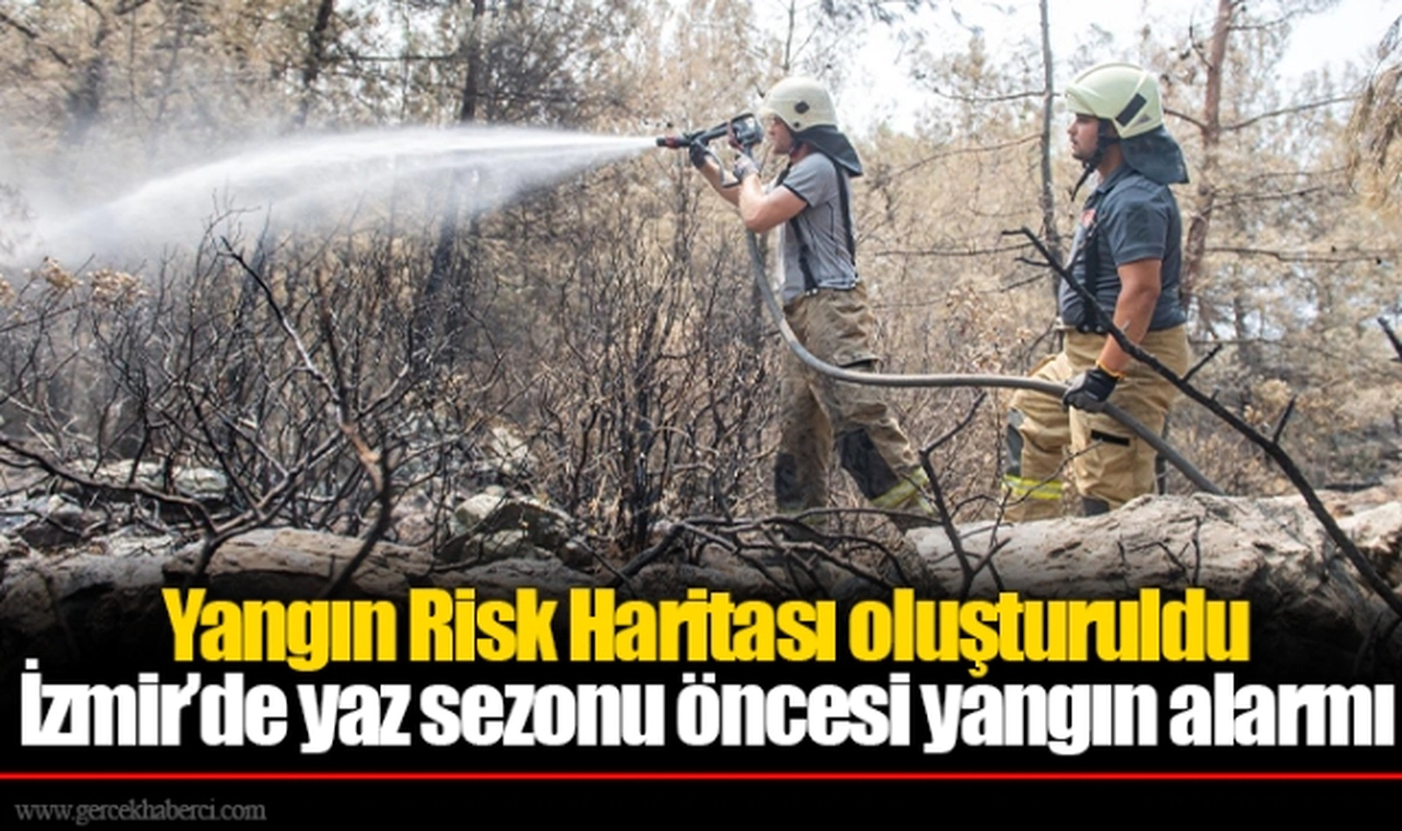 İzmir’de yaz sezonu öncesi yangın alarmı