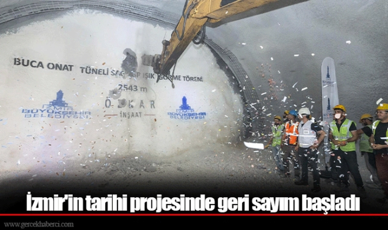 İzmir'in tarihi projesinde geri sayım başladı