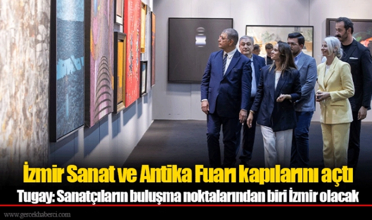 İzmir Sanat ve Antika Fuarı kapılarını açtı