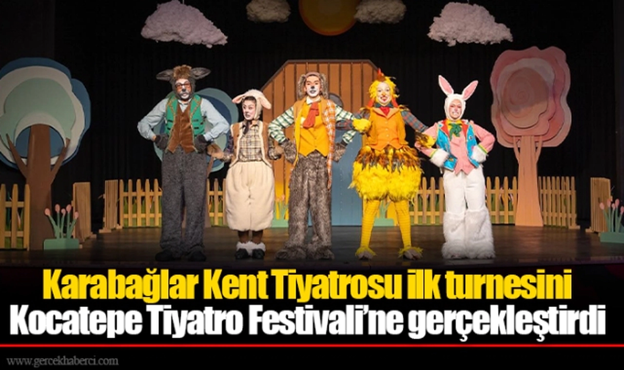 Karabağlar Kent Tiyatrosu ilk turnesini Kocatepe Tiyatro Festivali’ne gerçekleştirdi