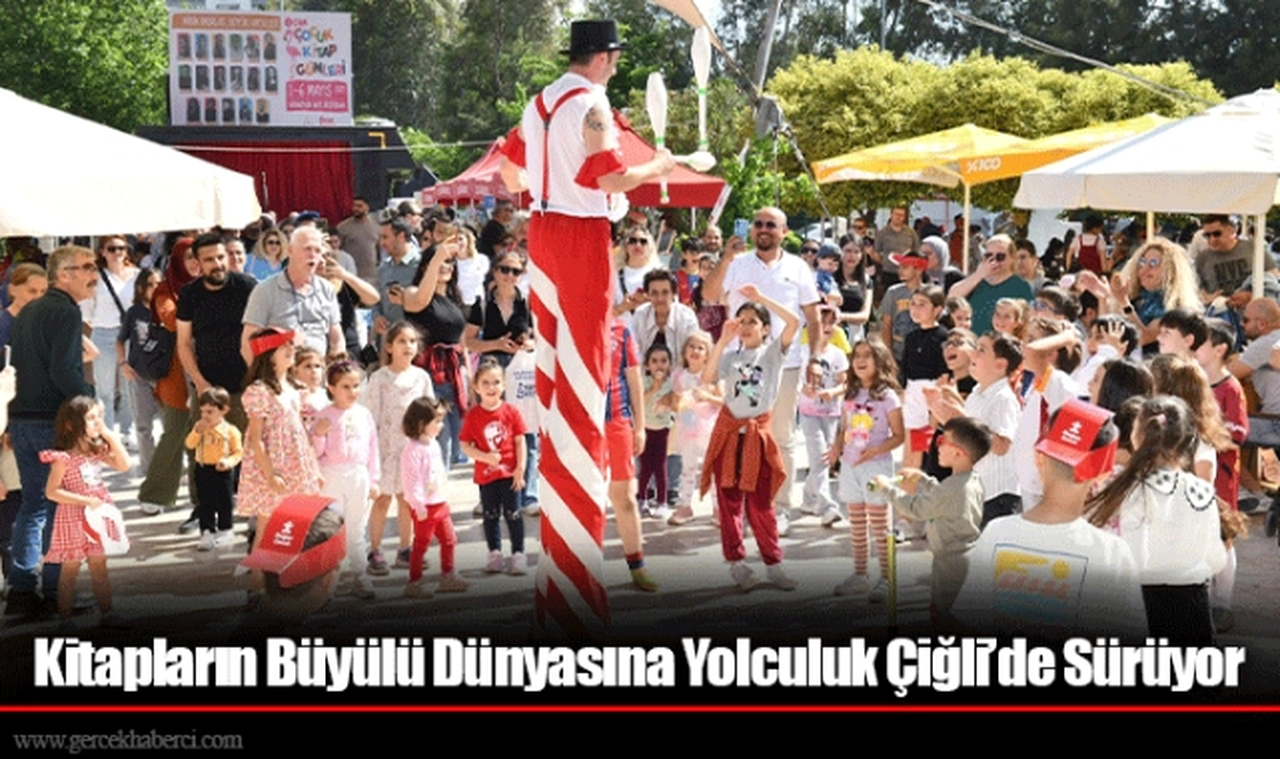 Kitapların Büyülü Dünyasına Yolculuk Çiğli’de Sürüyor