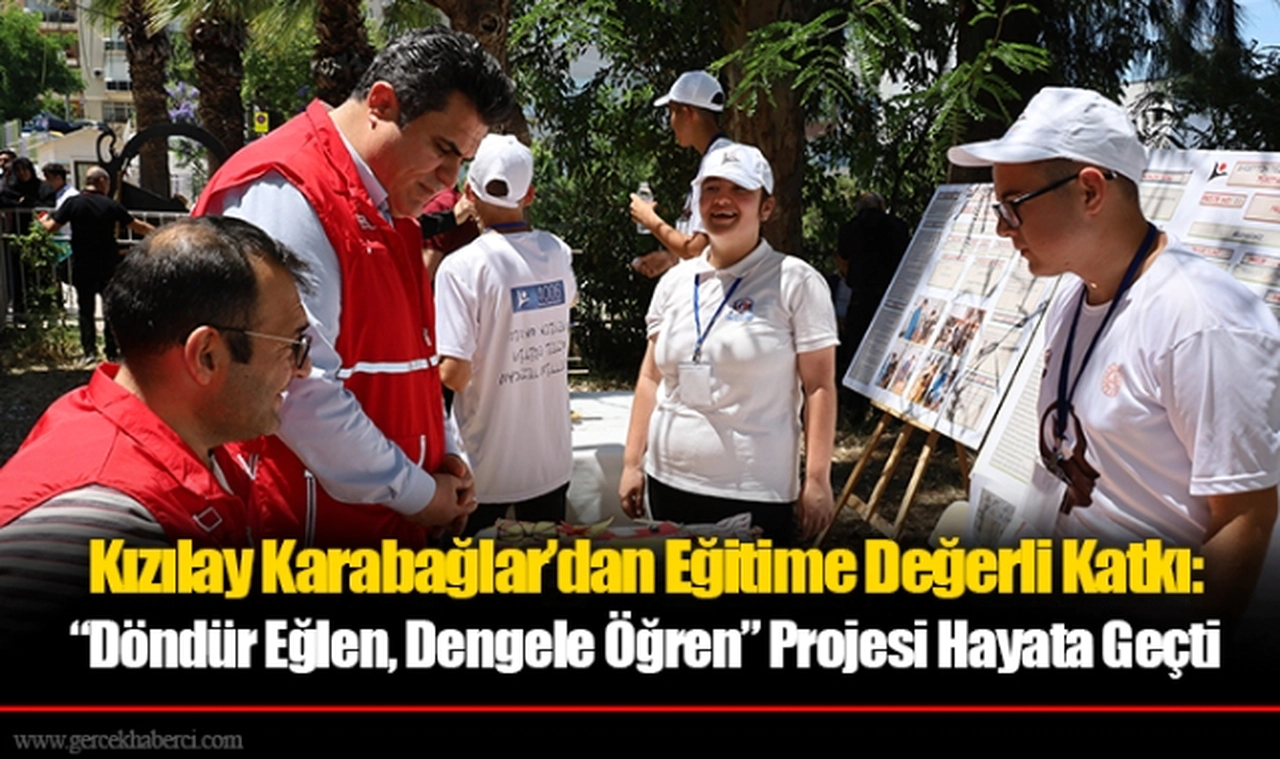 Kızılay Karabağlar’dan Eğitime Değerli Katkı: “Döndür Eğlen, Dengele Öğren” Projesi Hayata Geçti