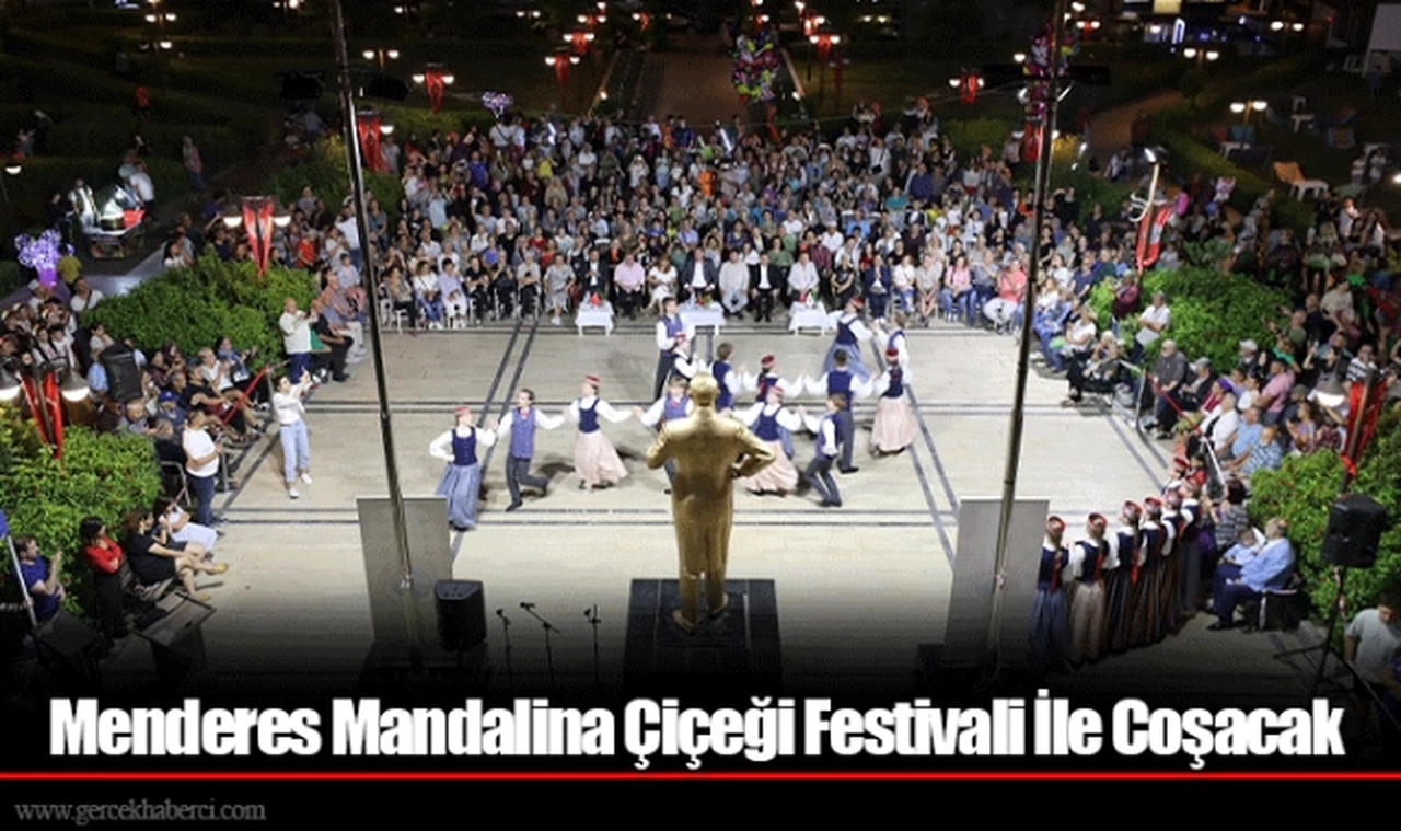 Menderes Mandalina Çiçeği Festivali İle Coşacak