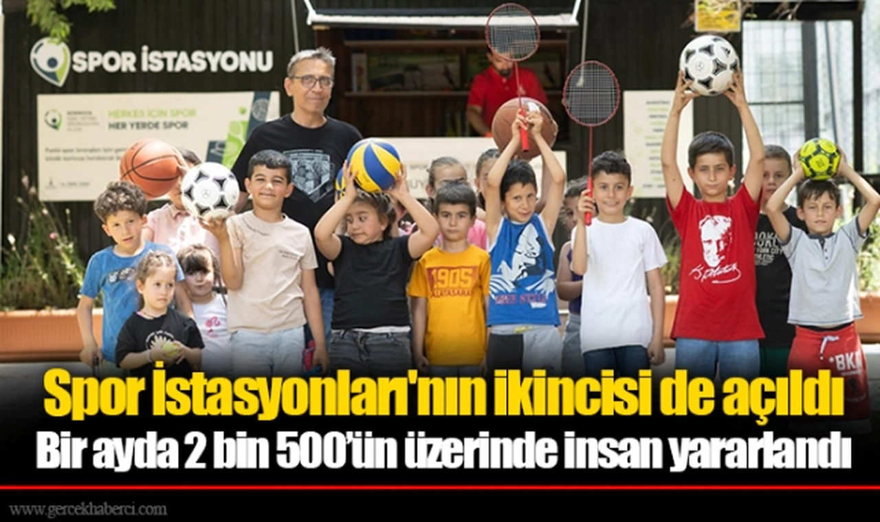 Spor İstasyonları'nın ikincisi de açıldı