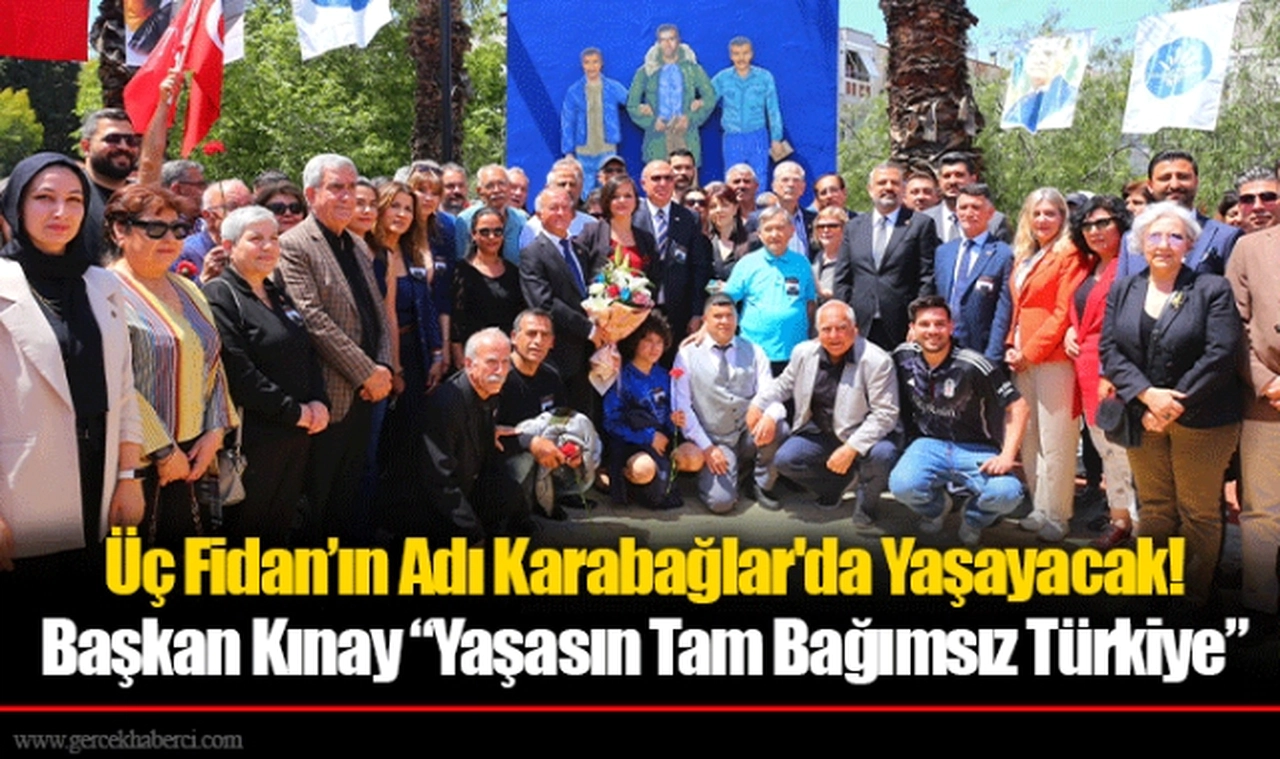 Üç Fidan’ın Adı Karabağlar'da Yaşayacak!