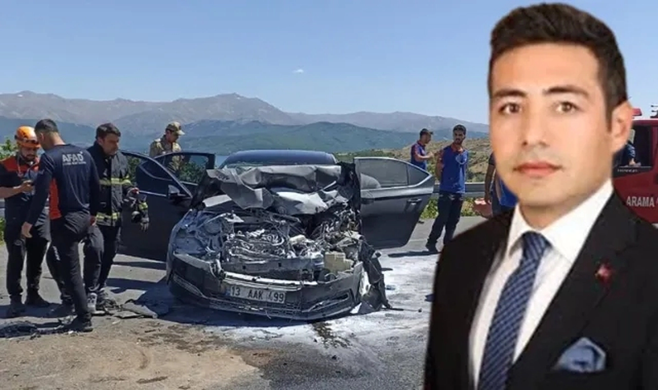 Adilcevaz Kaymakamı Nurhalil Özçelik Trafik Kazası Geçirdi