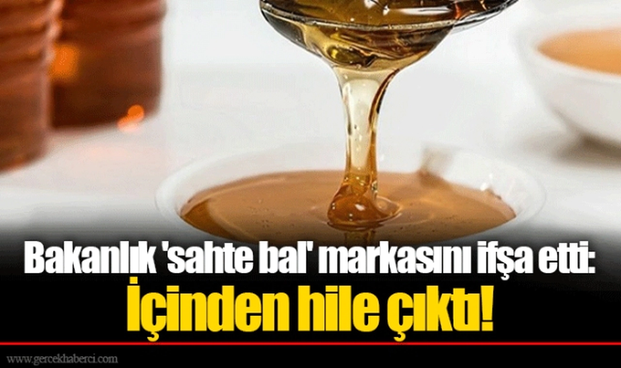 Bakanlık 'sahte bal' markasını ifşa etti: İçinden hile çıktı!