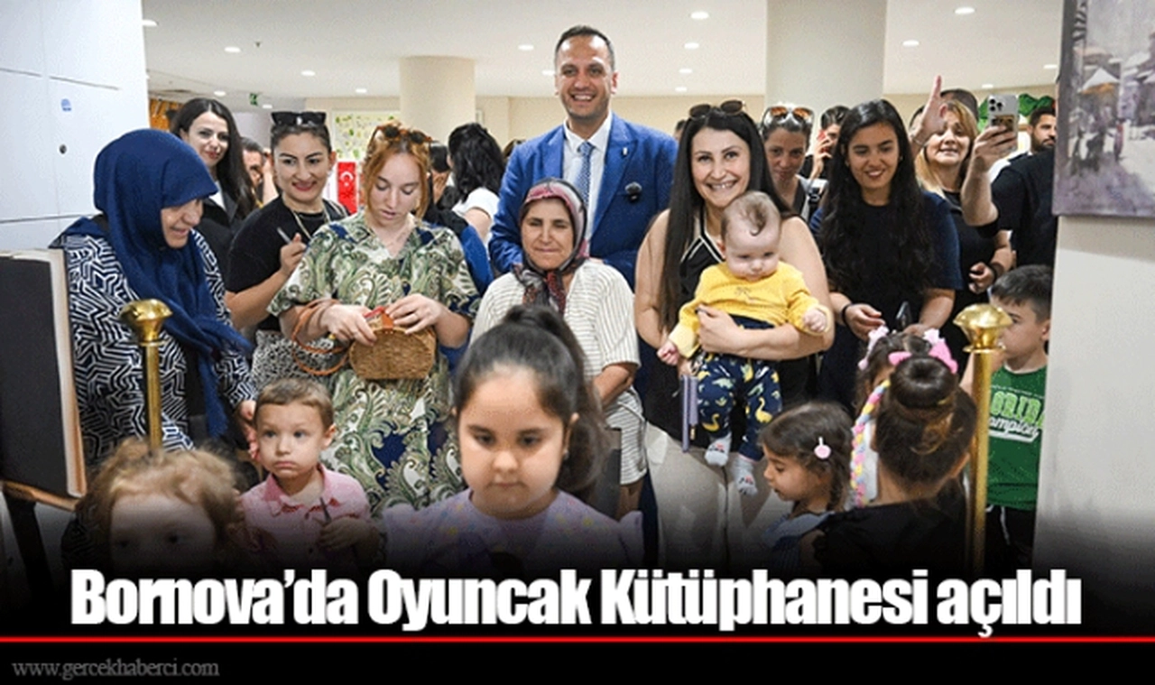 Bornova’da Oyuncak Kütüphanesi açıldı