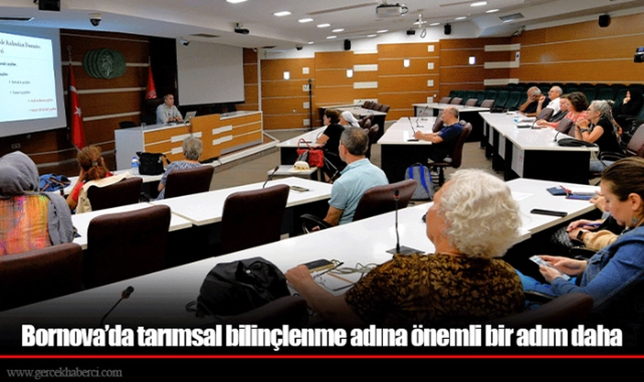 Bornova’da tarımsal bilinçlenme adına önemli bir adım daha