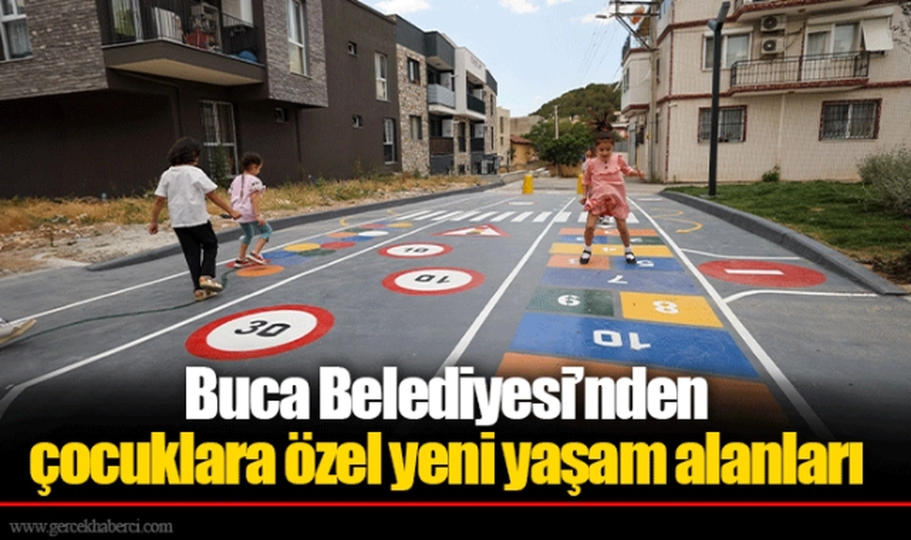Buca Belediyesi’nden çocuklara özel yeni yaşam alanları