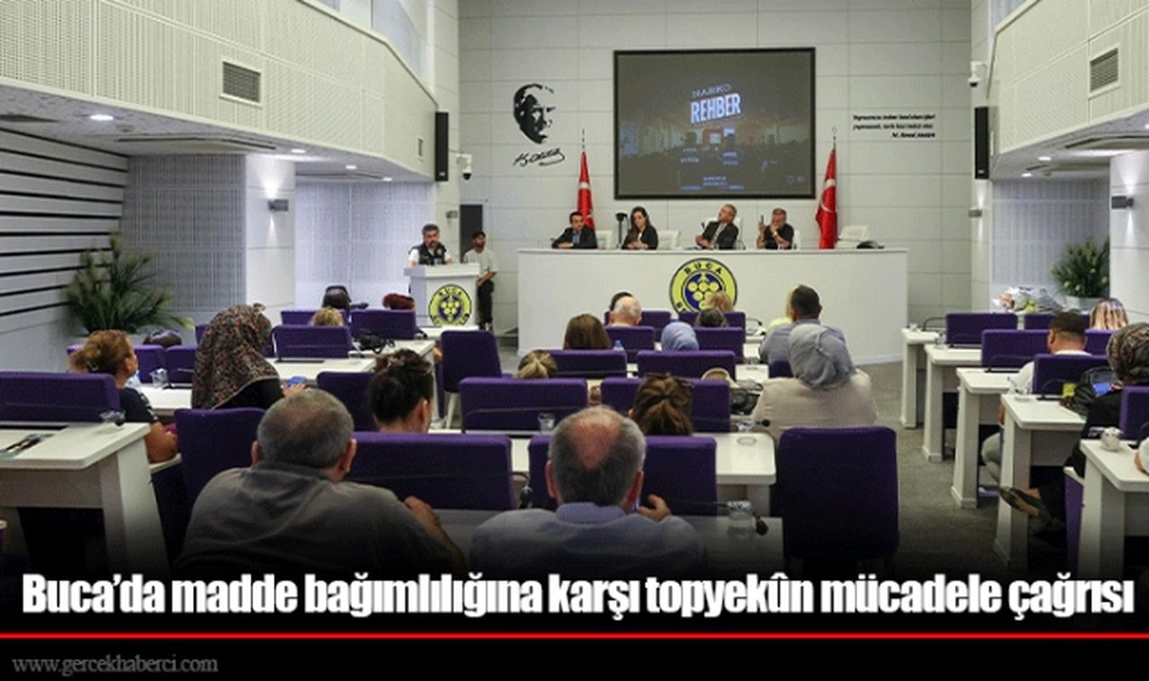Buca’da madde bağımlılığına karşı topyekûn mücadele çağrısı