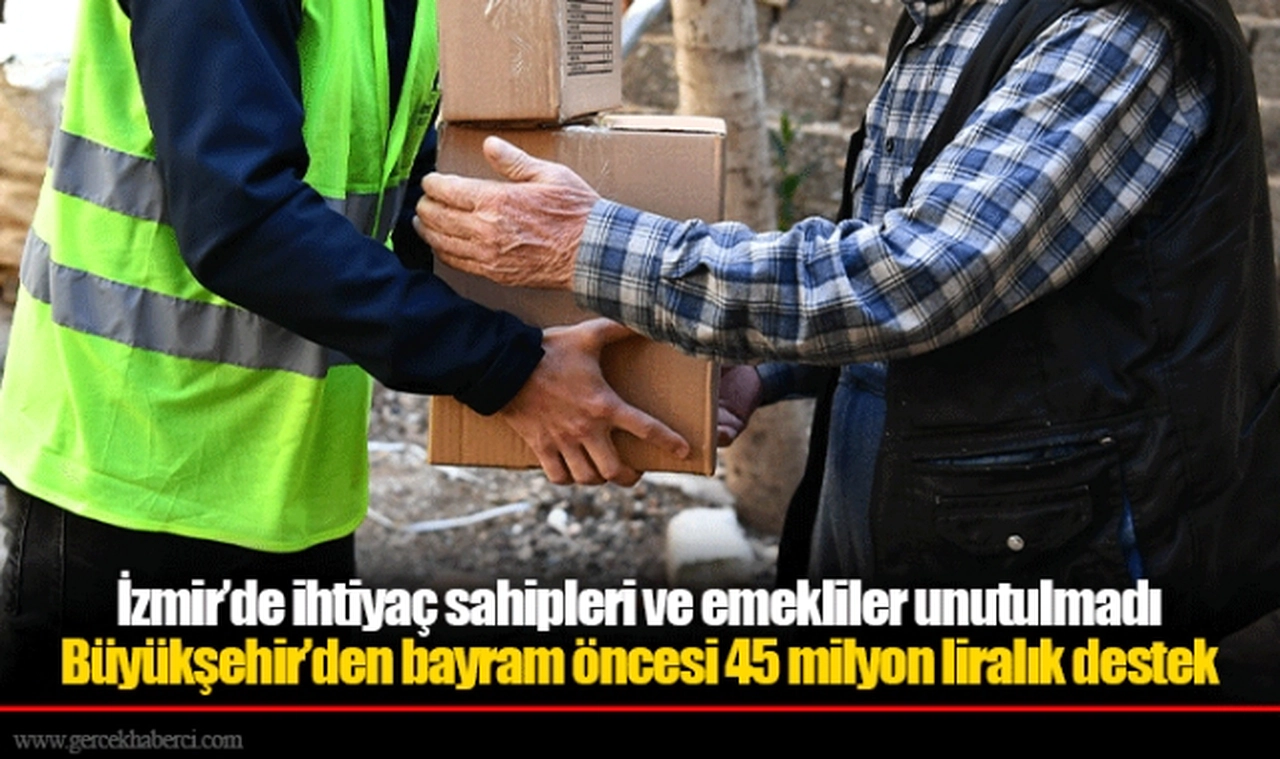 Büyükşehir’den bayram öncesi 45 milyon liralık destek