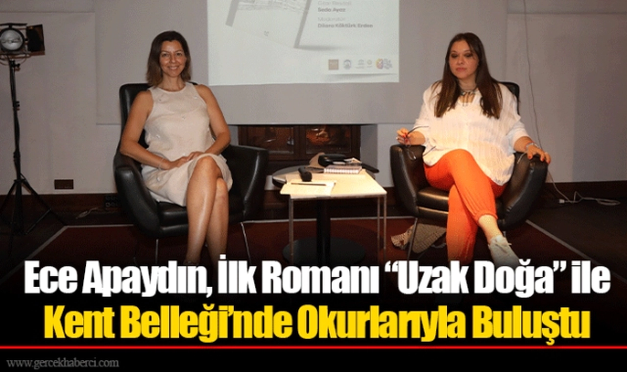 Ece Apaydın, İlk Romanı “Uzak Doğa” ile Kent Belleği’nde Okurlarıyla Buluştu