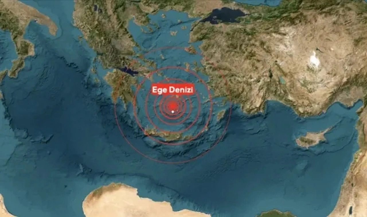 Ege Denizi'nde Deprem