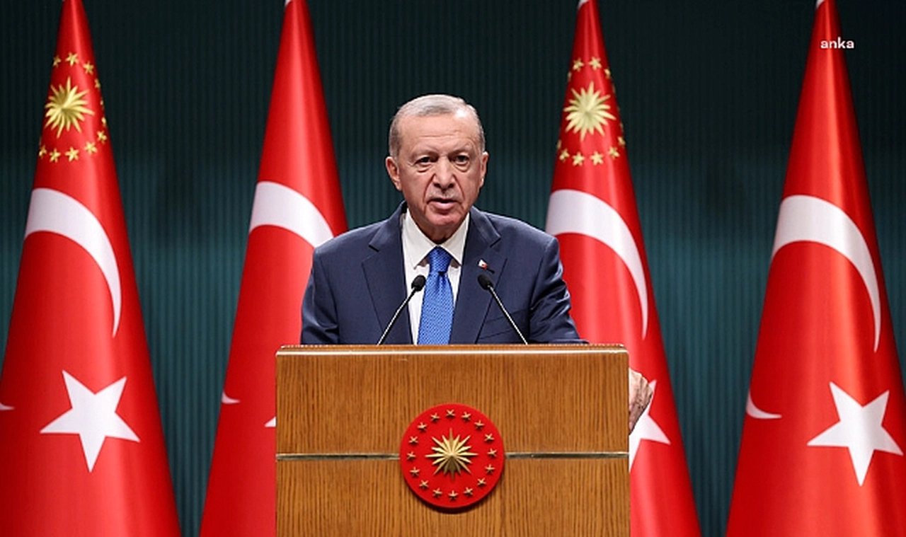 Erdoğan Kabine Toplantısı ardından açıklamalarda bulunuyor: Dört saat sürdü