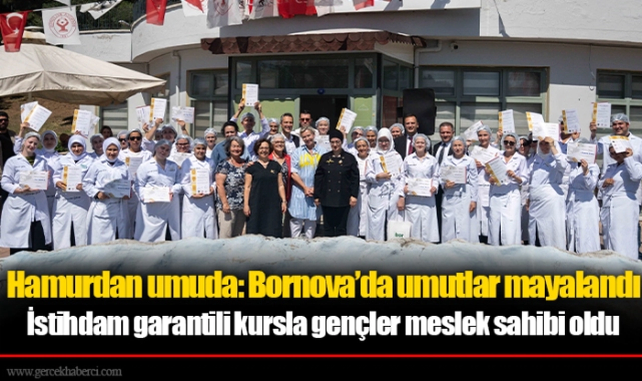 Hamurdan umuda: Bornova’da umutlar mayalandı