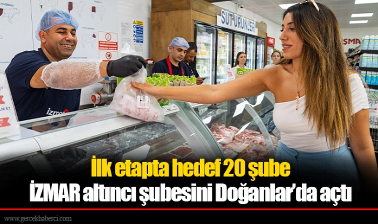 İZMAR altıncı şubesini Doğanlar’da açtı