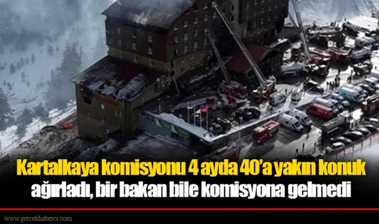 Kartalkaya komisyonu 4 ayda 40’a yakın konuk ağırladı, bir bakan bile komisyona gelmedi: MHP tarafı da eleştirdi