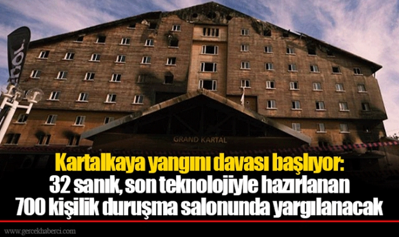 Kartalkaya yangını davası başlıyor: 32 sanık, son teknolojiyle hazırlanan 700 kişilik duruşma salonunda yargılanacak