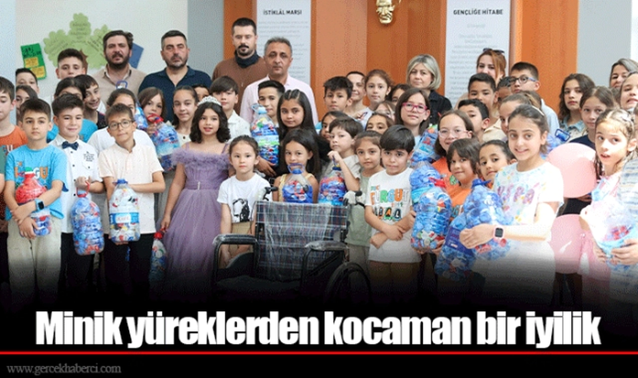 Minik yüreklerden kocaman bir iyilik
