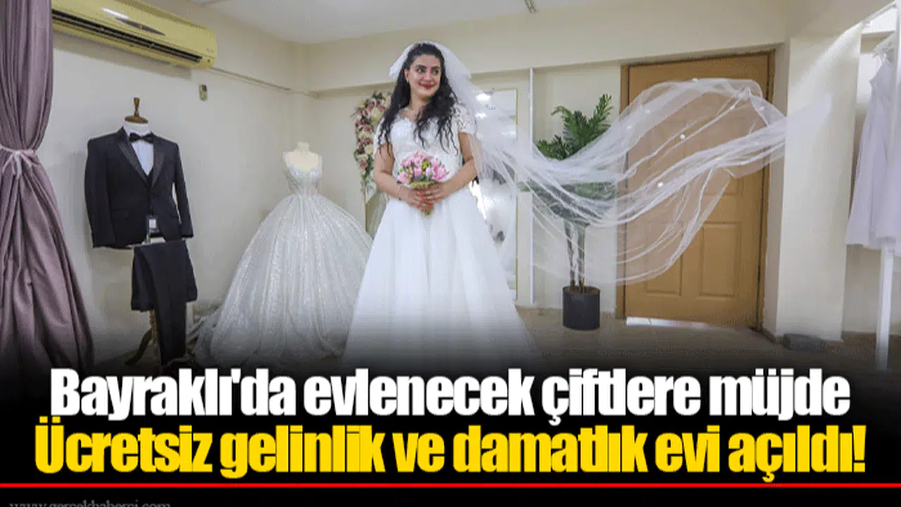 Bayraklı'da evlenecek çiftlere müjde