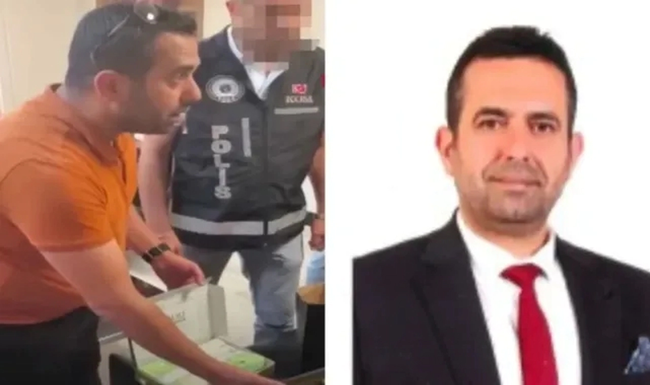 Baklava kutusundan para alan Belediye Başkan Yardımcısı Engin Tüter tutuklandı